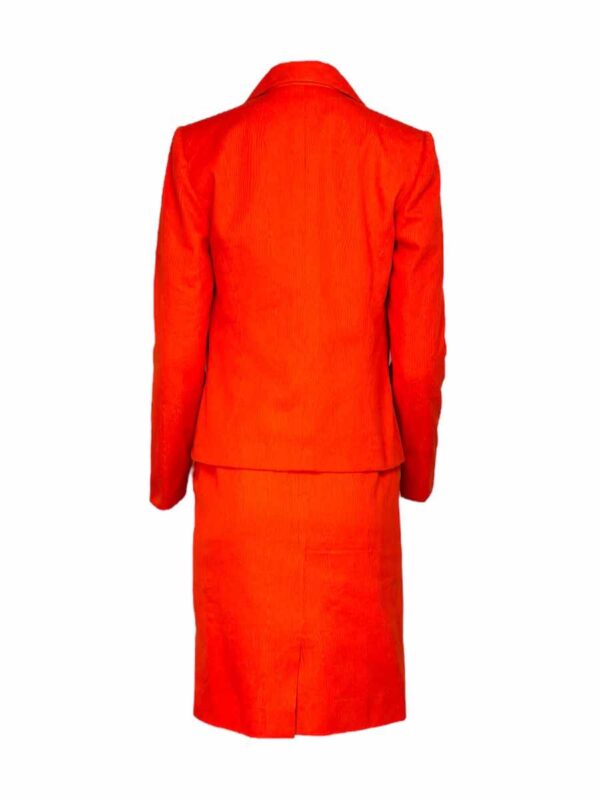 À ma chère Ensamble Baumwolle Moiré, signalorange – Bild 4
