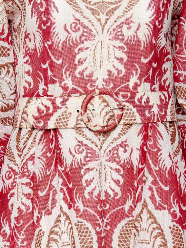 Adlmüller Kleid floral, rot – Bild 5