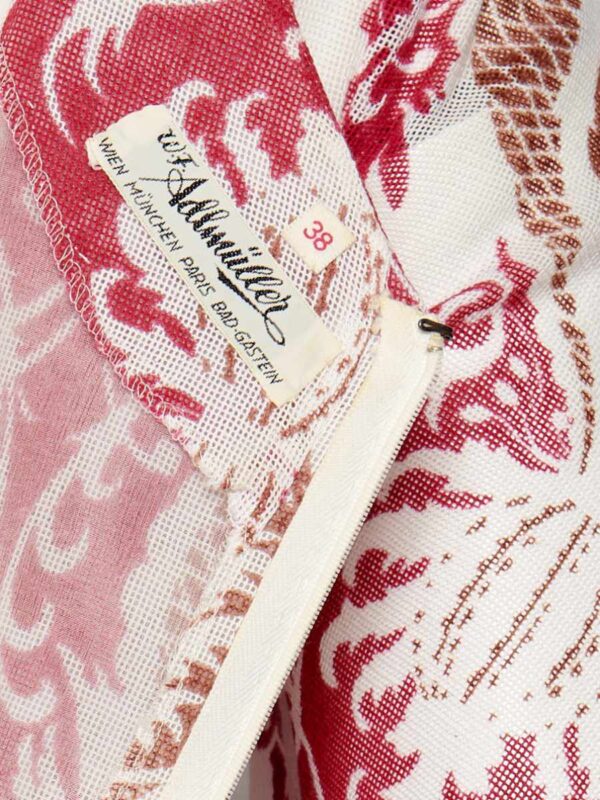 Adlmüller Kleid floral, rot – Bild 4