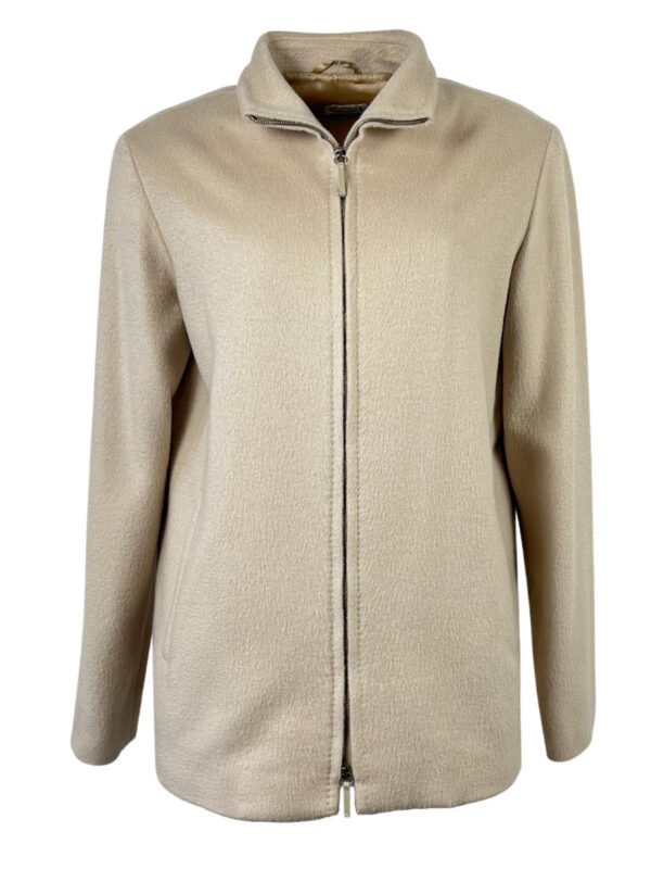 Agnona Jacke aus Cashmere, beige
