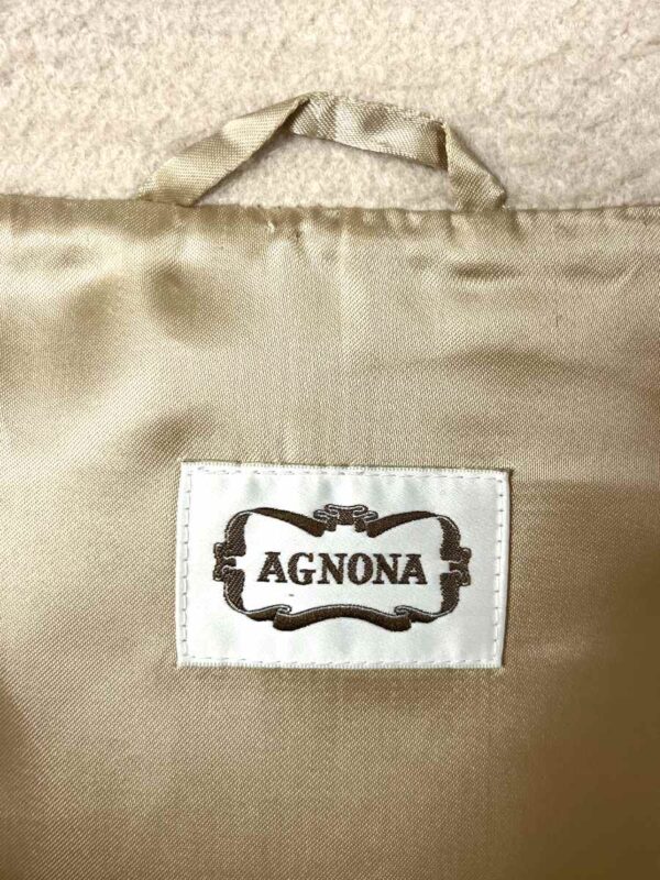 Agnona Jacke aus Cashmere, beige – Bild 5