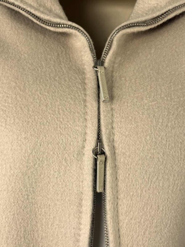 Agnona Jacke aus Cashmere, beige – Bild 4