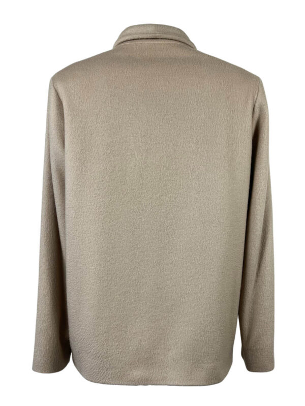 Agnona Jacke aus Cashmere, beige – Bild 3