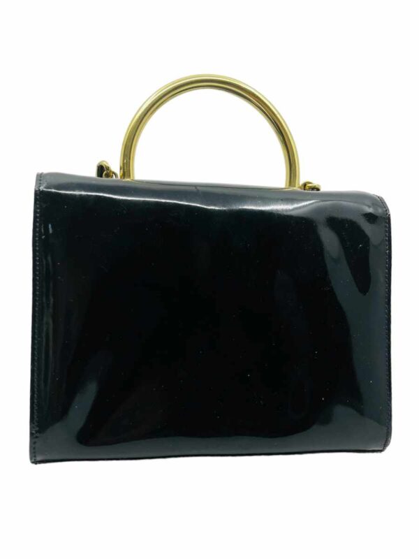 Aigner shoulder bag patent leather, black - Image 2