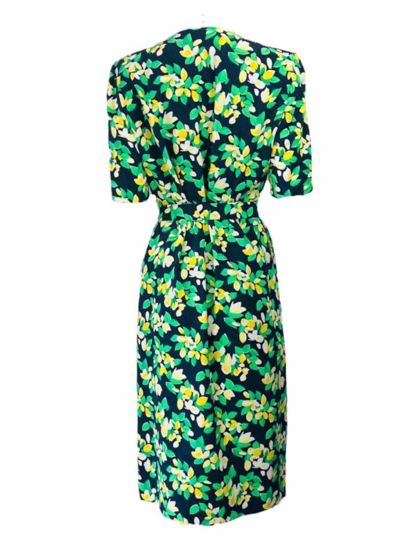 Akris Kleid Zitroenen Druck, bunt – Bild 3