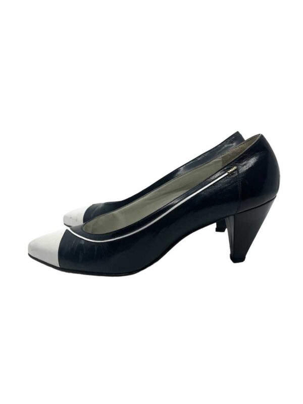 Bally Pumps Leather, Blue, White - Image 2