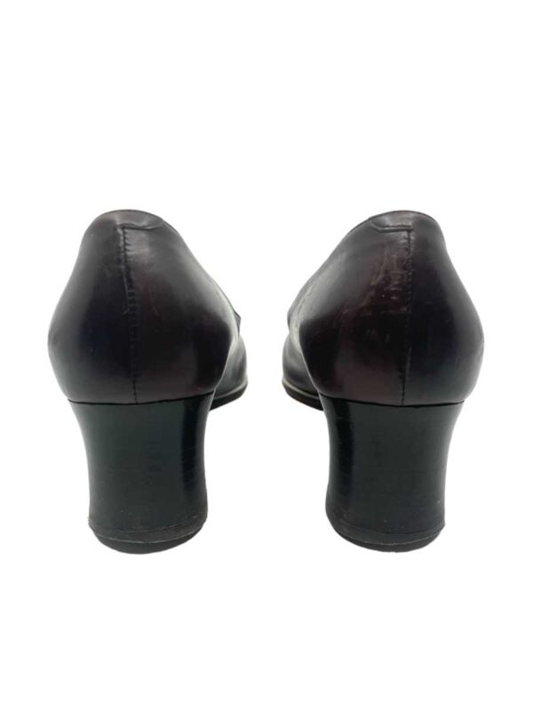Bally Pumps Leather with Buckle, Brown - Image 3