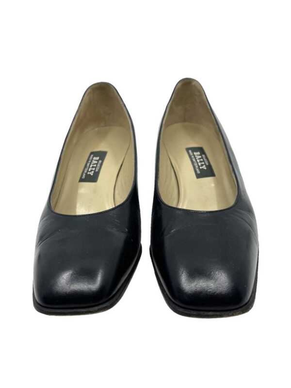 Bally Pumps Leder, navy