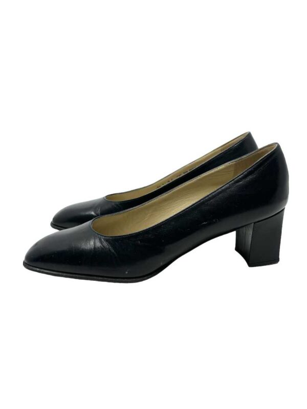 Bally Pumps Leder, navy – Bild 2