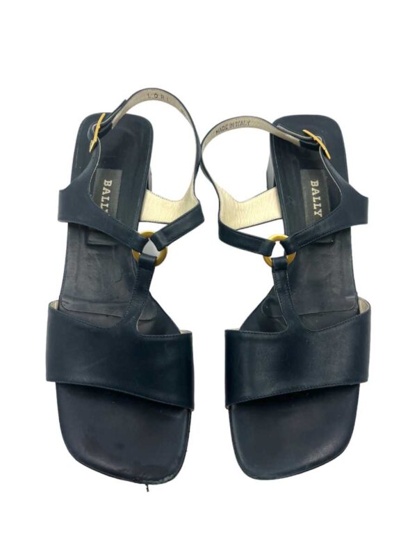 Bally Sandalen Leder, blau