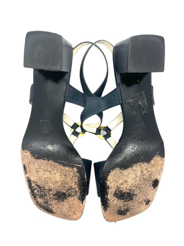 Bally Sandals Leather, blue - Image 4