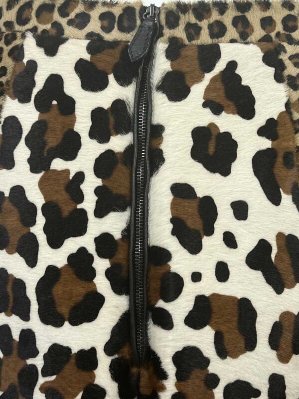 Burberry Vintage Fohlenfell Jupe mit Animal Print – Bild 3