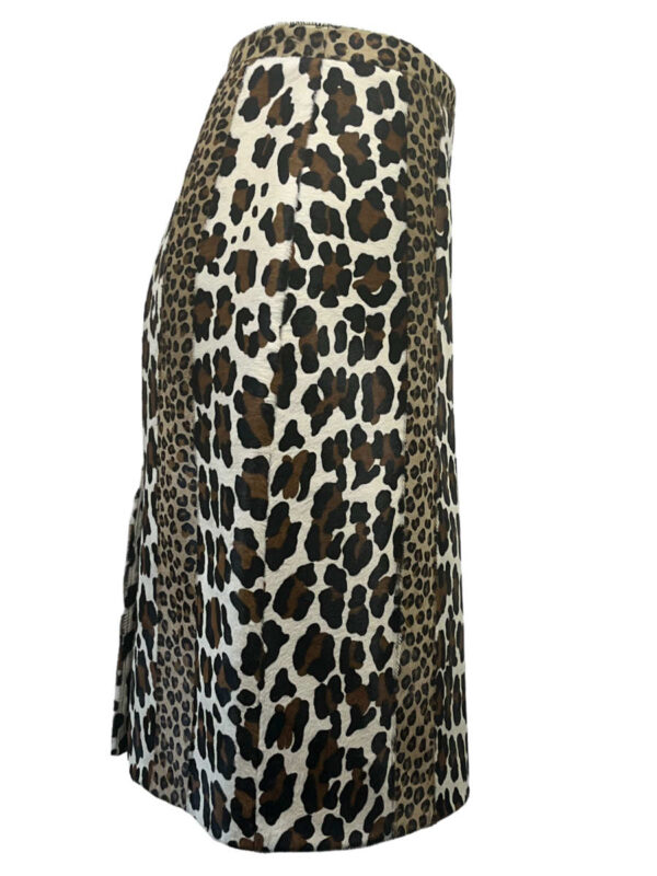 Burberry Vintage Fohlenfell Jupe mit Animal Print – Bild 2