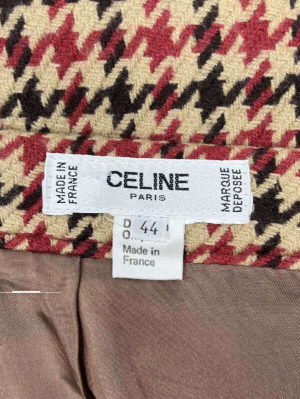 Celine Jupe rot, braun – Bild 4