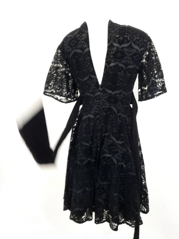 Derhy Kleid, schwarz – Bild 3