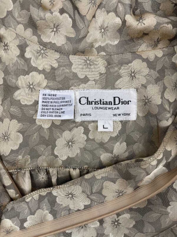 Dior dress silk, beige - Image 5