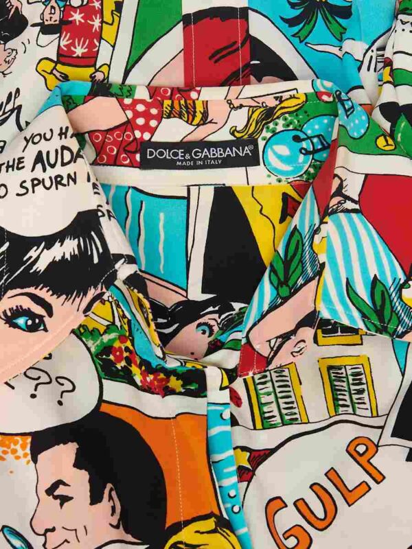 Hemd Seide Dolce & Gabbana, bunt