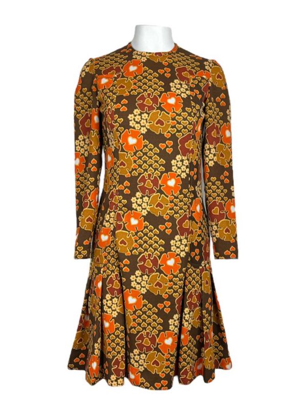 Jean Biolay Kleid, bunt