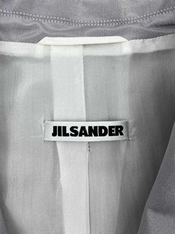 Jil Sander Ensamble Seide, silbergrau – Bild 4