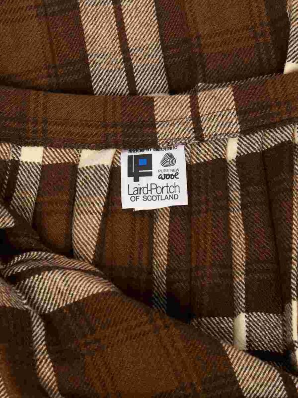 Kilt Jupe Laird Portch of Scotland wolle, braun