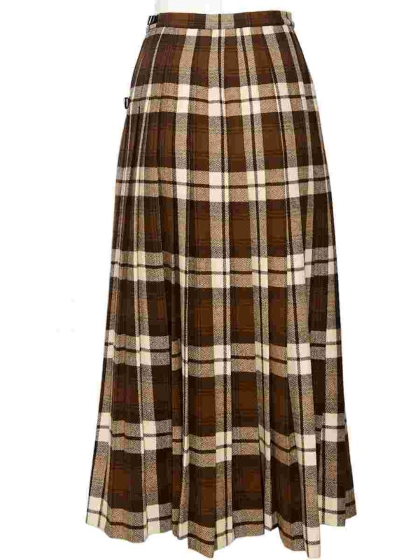 Kilt Jupe Laird Portch of Scotland wolle, braun – Bild 3