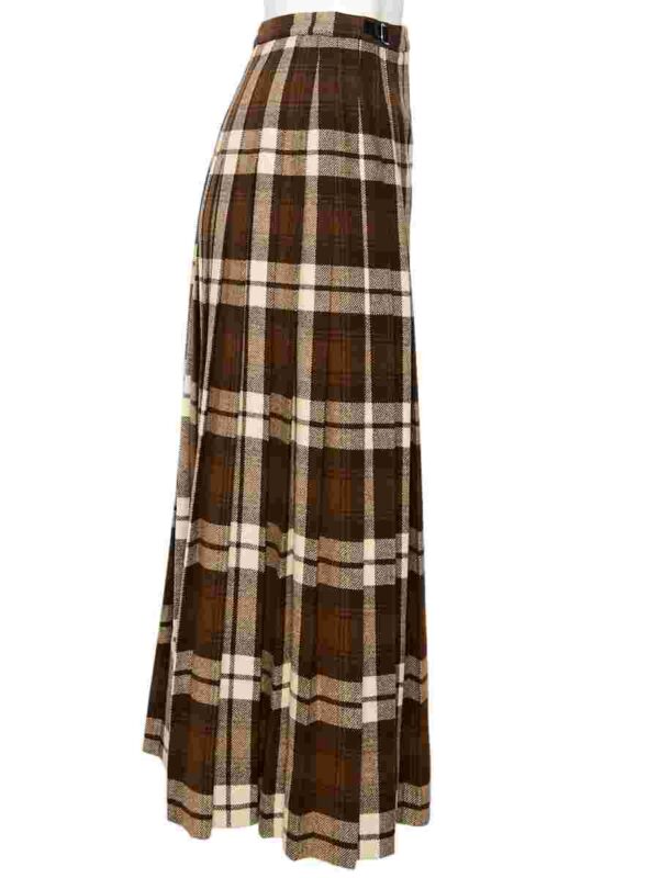 Kilt Jupe Laird Portch of Scotland wolle, braun – Bild 2