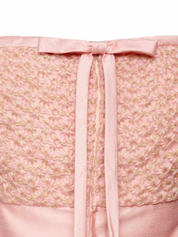 Kleid mit Stickerei La grande Boutique Goldschmidt, rosa