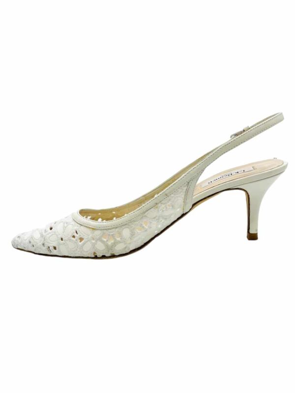 L.K. Bennett High Heels spitze, weiss – Bild 3