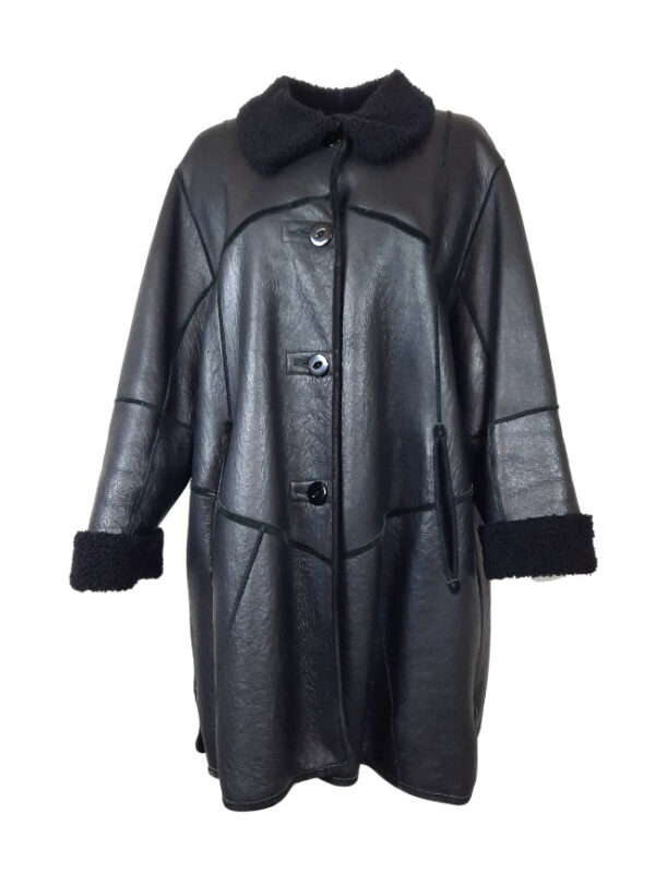 Marester Mantel, schwarz