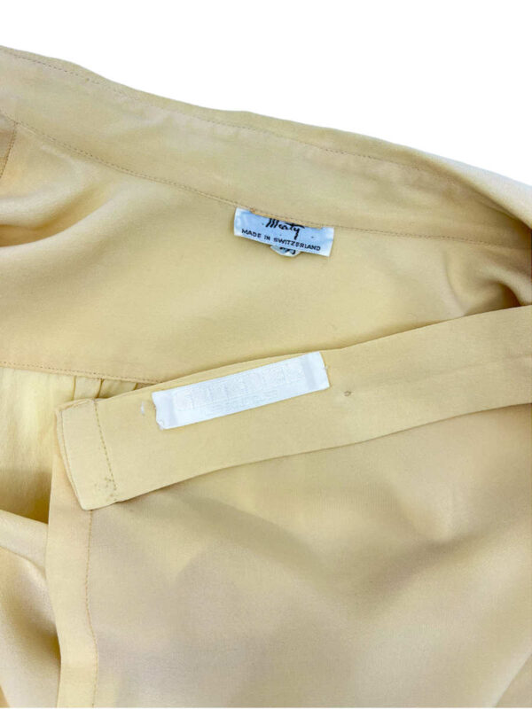 Marty Couture Vintage Blouse, yellow - Image 4