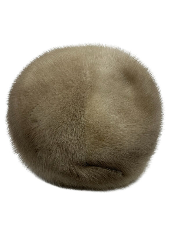 Nerz Hut 60er Jahre, beige