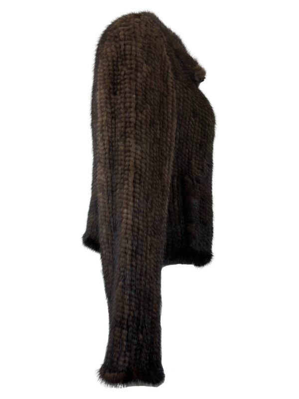 Mink Jacket 90's, brown - Image 3