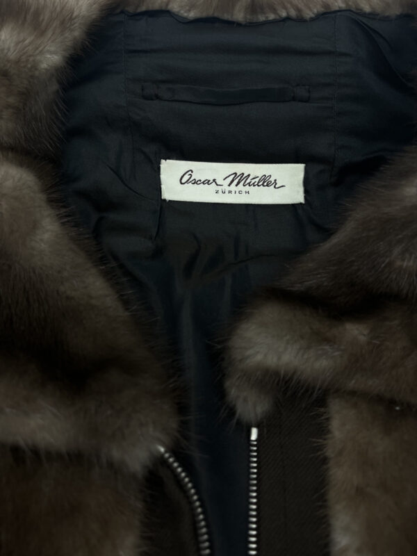 Oscar Müller Zurich Mink Lumber Jacket, brown - Image 4