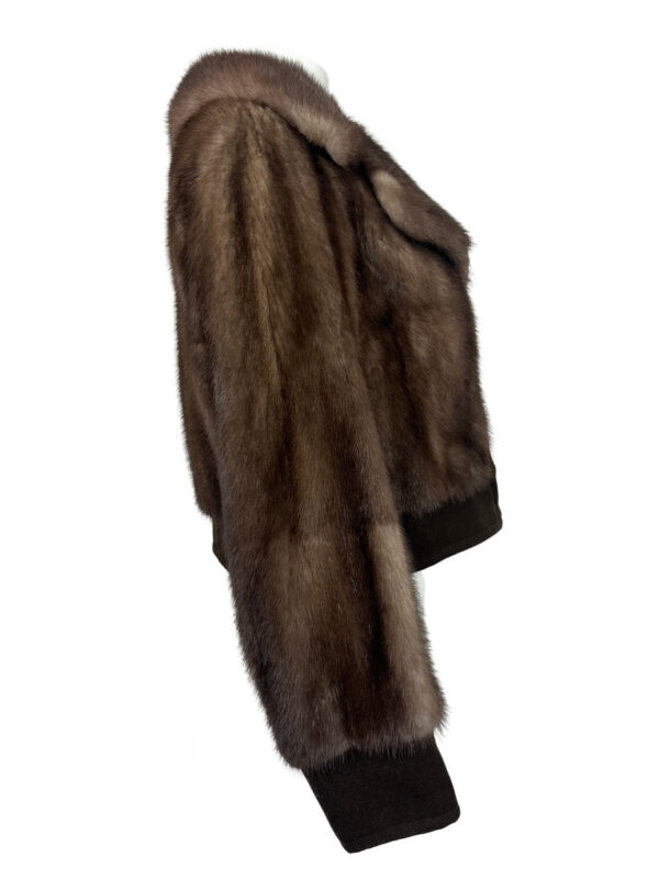 Oscar Müller Zurich Mink Lumber Jacket, brown - Image 2