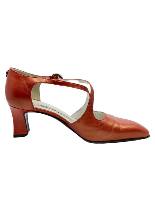 Pollini Pumps boxcalf leder, lachs