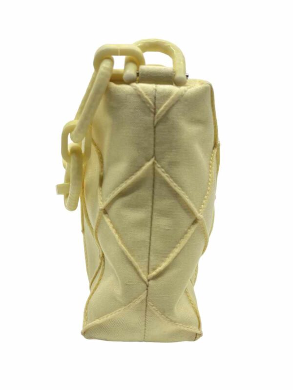 Rena Lange Shoulder Bag Silk, Light Yellow - Image 2