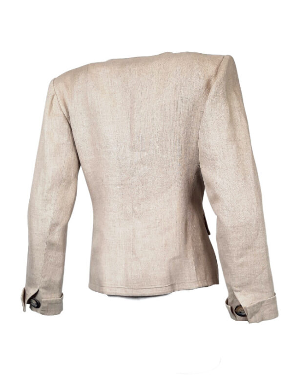 Saint Laurent Jacke, beige – Bild 2