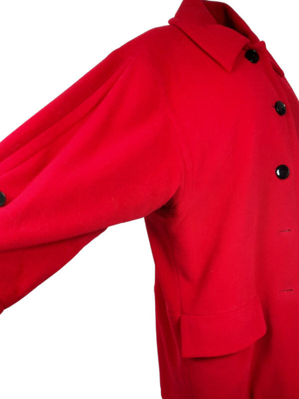 Saint Laurent Coat, red - Image 3