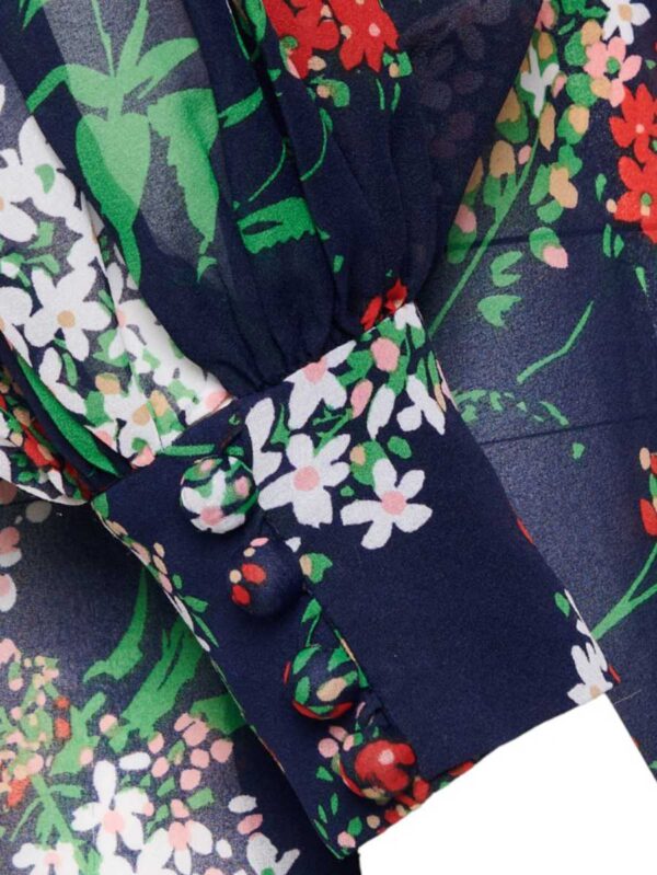 Sommerkleid Schulterfrei floral, bunt