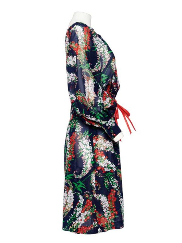 Sommerkleid Schulterfrei floral, bunt – Bild 2