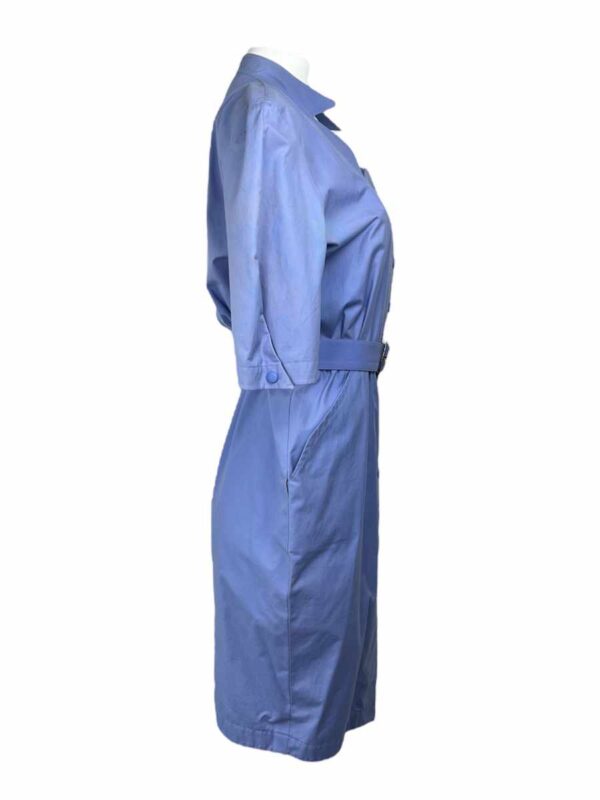 Thierry Mugler Cotton Dress, Light Blue - Image 2