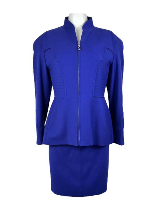 Thierry Mugler Ensamble Wool, Royal Blue