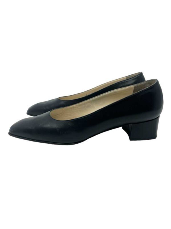Vintage Bally Pumps Leather, black - Image 2