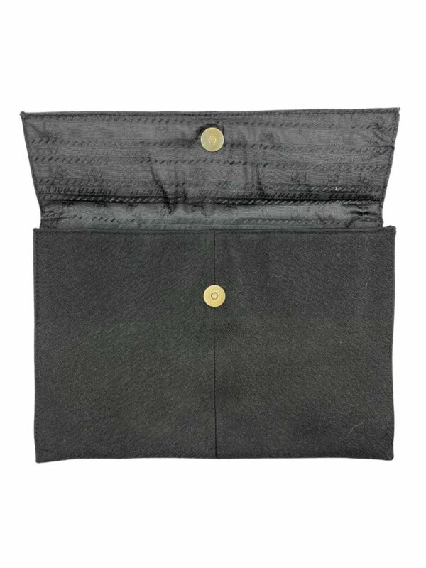 Vintage Clutch Silk, black - Image 6