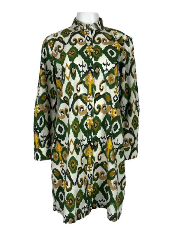 Vintage Kleid Baumwolle, gemustert