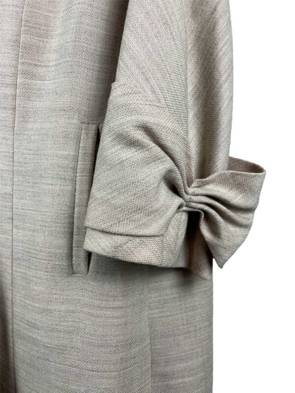 Vintage Coat Linen Wool, beige - Image 4