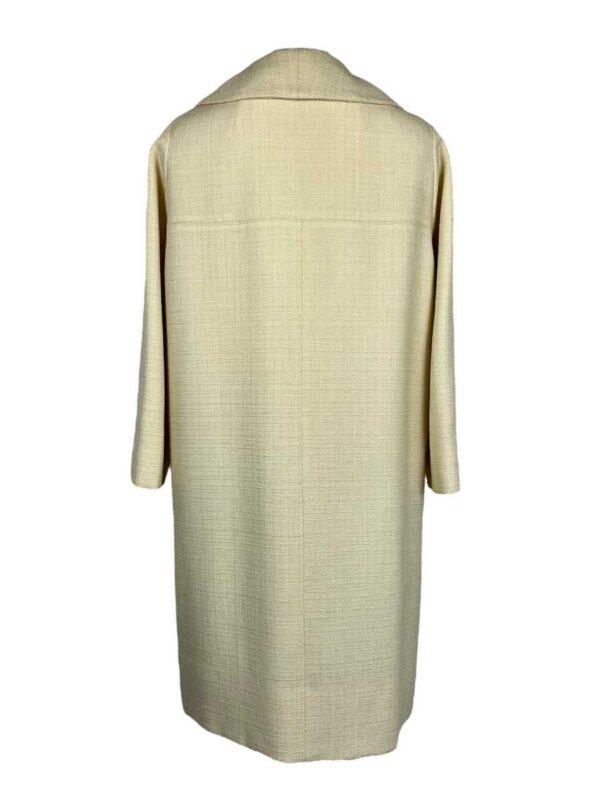Vintage Coat Linen Wool, ecru - Image 2