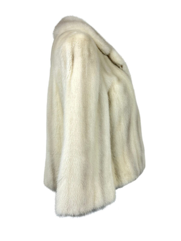Vintage Mink Jacket, white - Image 4