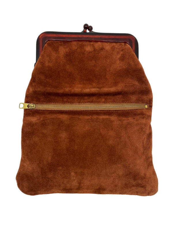 Vintage Pochette leather, rust - Image 2