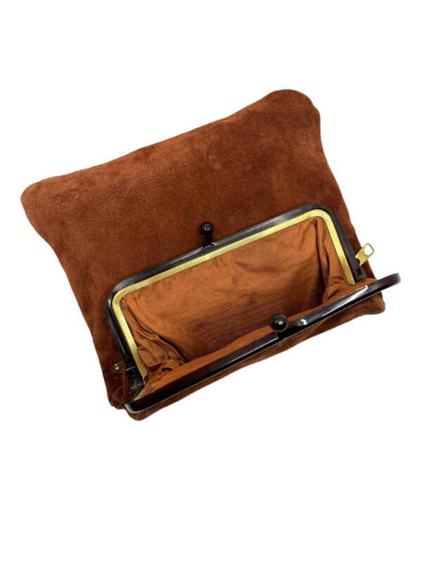 Vintage Pochette leather, rust - Image 3